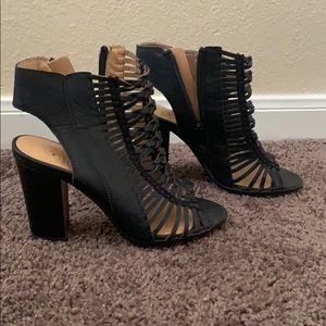 Black Heel Booties
